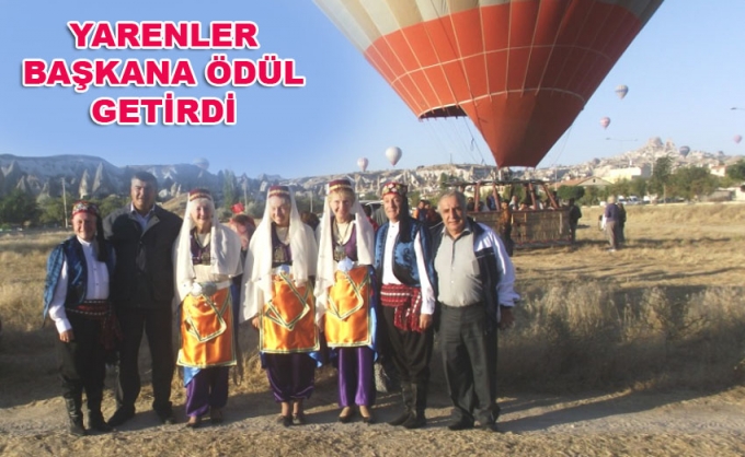 Ölüdenizli Yarenler, Yılmaz’a üstün hizmet ödülü getirdi